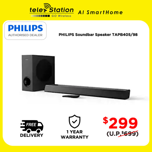 [CLEARANCE SALE] Philips 2.1ch TAPB405/98