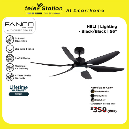 Fanco Heli Ceiling Fan