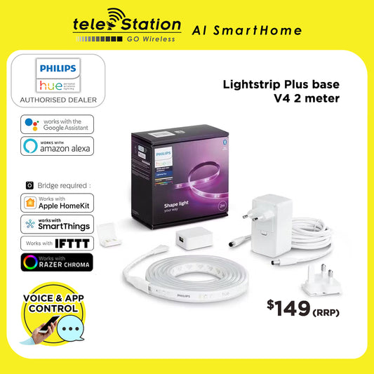 Philips Hue Lightstrip Plus V4 2m Base Kit