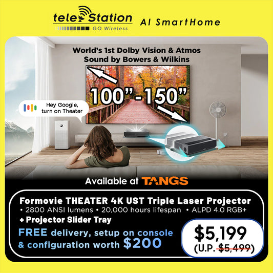 [TANGS] SMART Home Theater: Formovie THEATER + Slider Tray