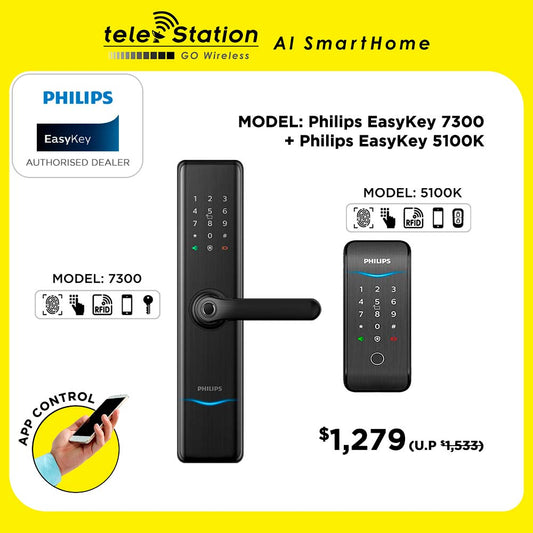 Philips EasyKey 7300 + 5100K