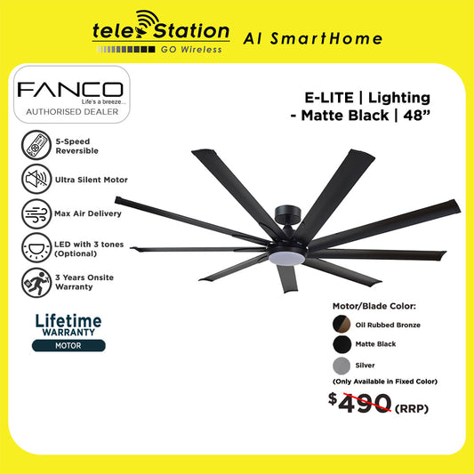 Fanco E-Lite Ceiling Fan
