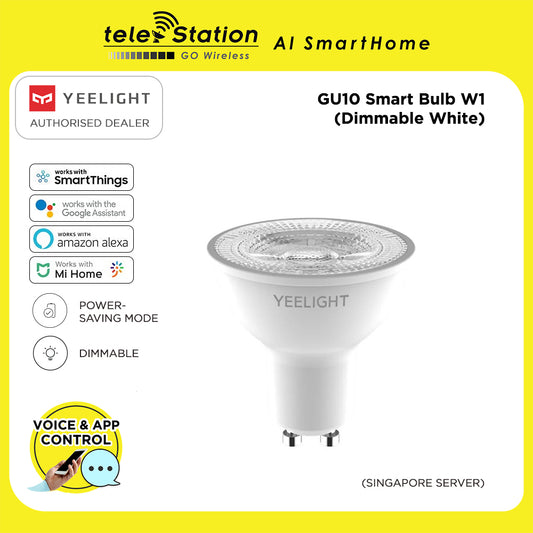 Yeelight GU10 Smart Bulb (Dimmable White)
