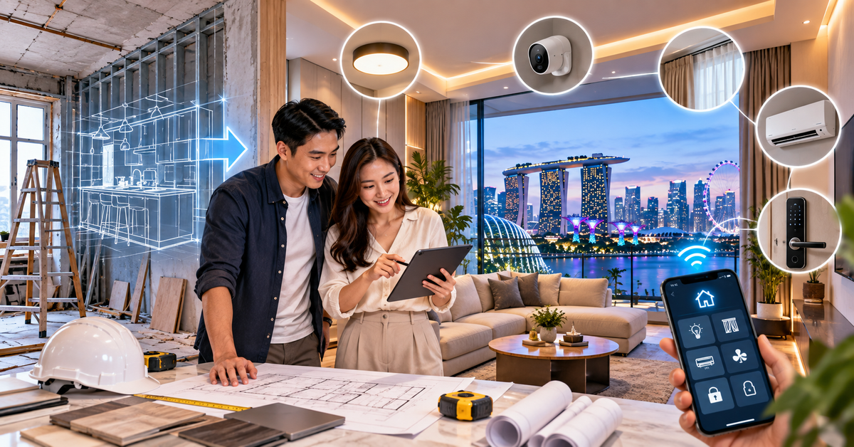 Smart Home Renovation in Singapore