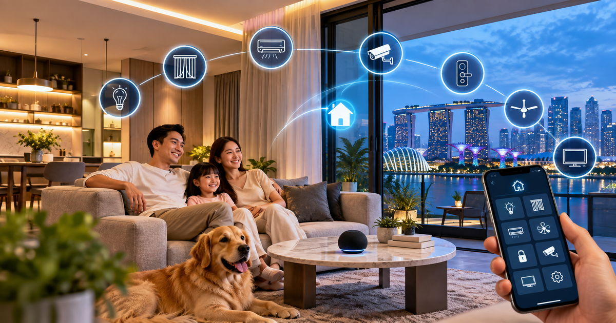 Smart Home Solutions in Singapore: What Can You Automate in Your Home?