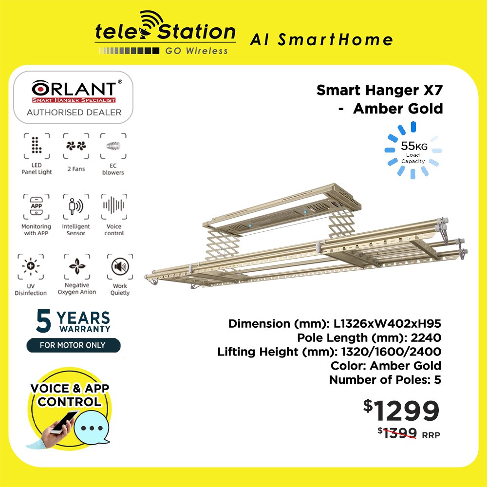 Orlant Smart Hanger X7 – Telestation AI SmartHome