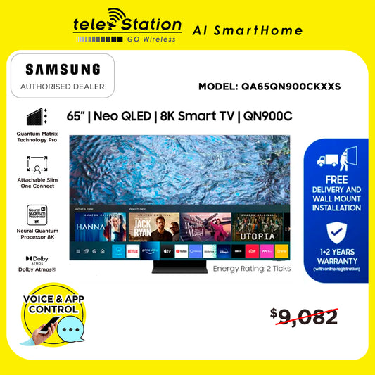 Samsung QN900C 65" 8K Neo QLED Smart TV