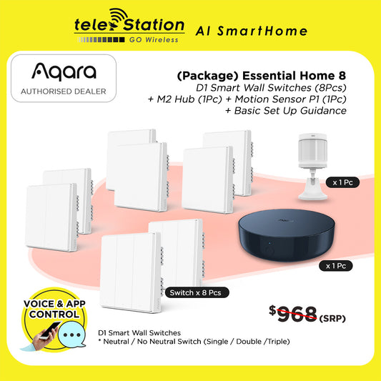 Aqara Package Essential Home 8