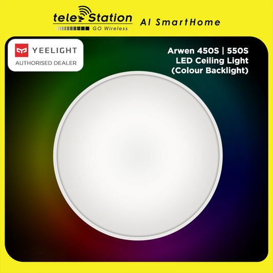Yeelight Arwen 450S White Ceiling Light (Colour Backlight)