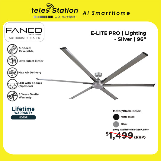 Fanco E-Lite PRO Ceiling Fan