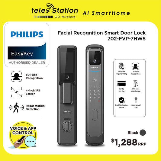 Philips Smart Door Lock 702-FVP-7HWS