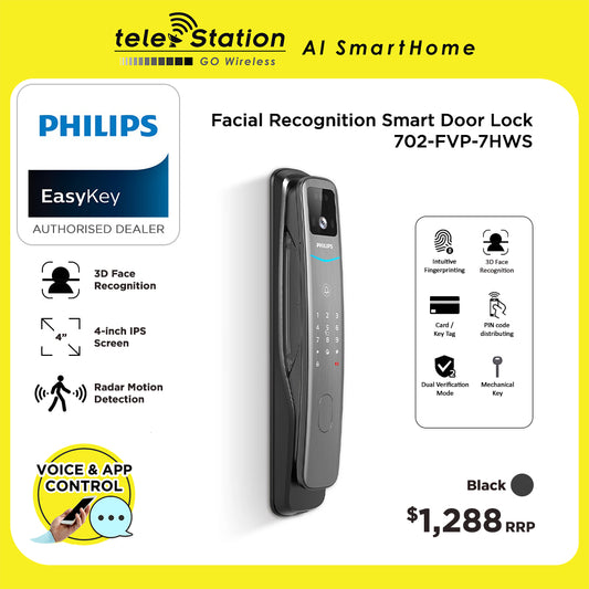 Philips Smart Door Lock 702-FVP-7HWS