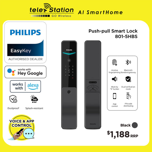 Philips Smart Door Lock 801-5HBS