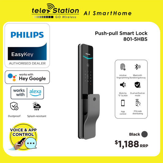 Philips Smart Door Lock 801-5HBS