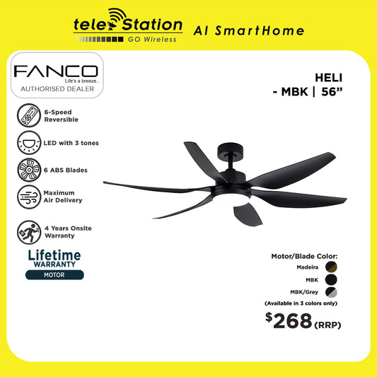 Fanco HELI / HELI PRO Ceiling Fan