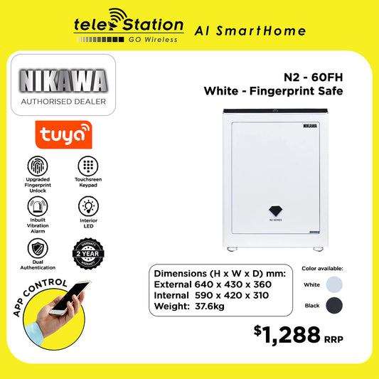 Nikawa N2-60FH Fingerprint Smart Safe Box