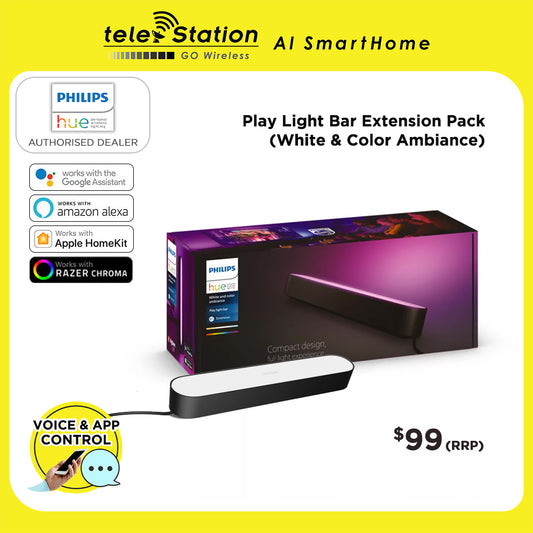 Philips Hue Play Light Bar Double Pack – Telestation AI SmartHome