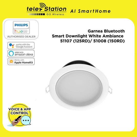 Philips Hue 51107 HUE White Ambiance Downlight 125RD