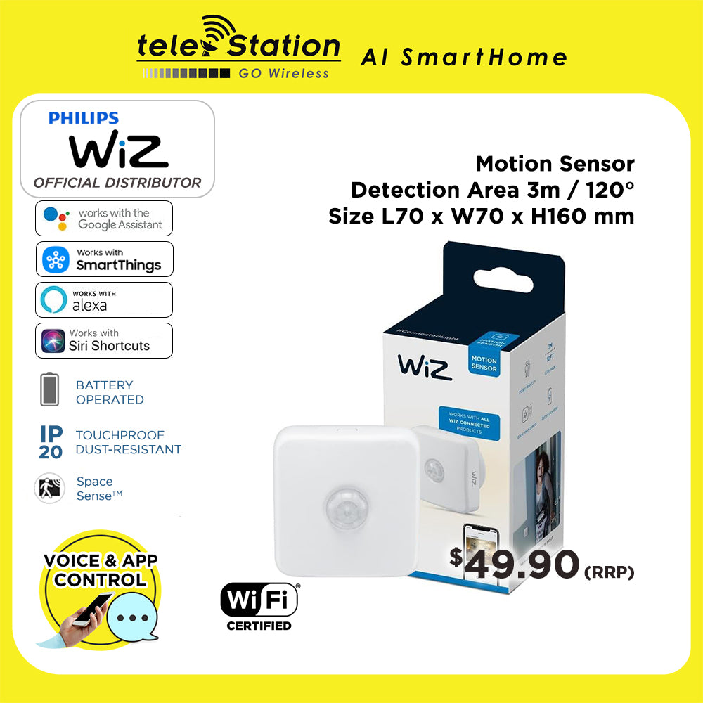 Philips Wiz Motion Sensor Telestation AI SmartHome