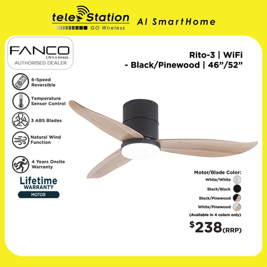 Fanco RITO 3 Ceiling Fan