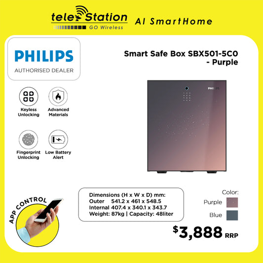 Philips SBX501 Smart Safe Box