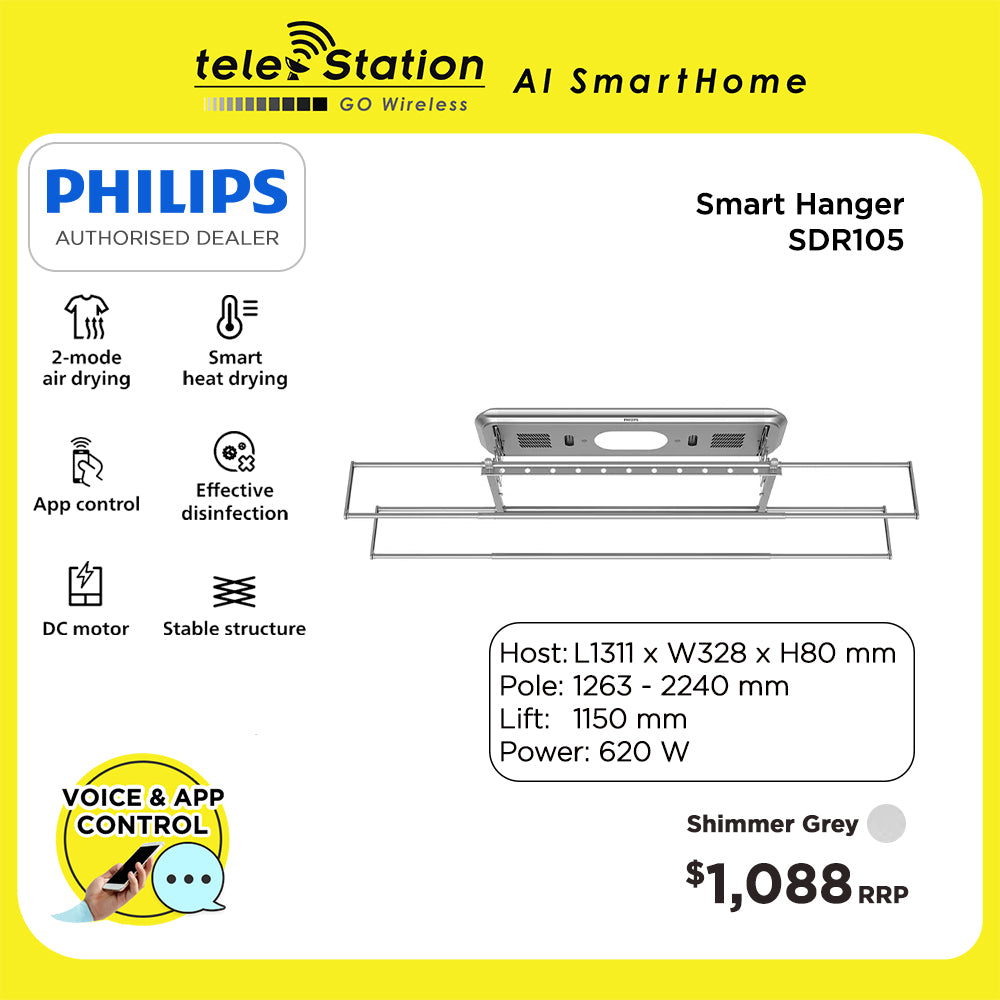 Philips Smart Hanger SDR105 – Telestation AI SmartHome