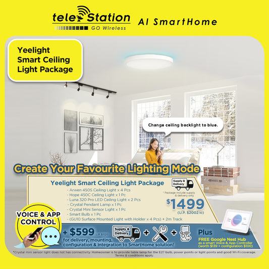 Yeelight Smart Ceiling Light Package