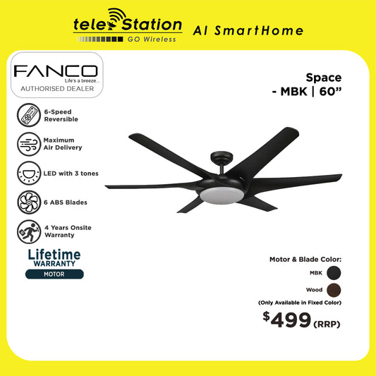 Fanco SPACE Ceiling Fan