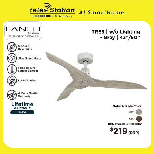 Fanco TRES Ceiling Fan