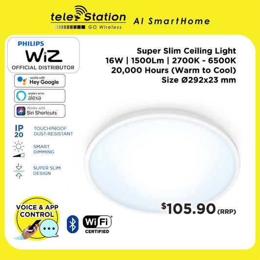 Philip Wiz Superslim Ceiling Light