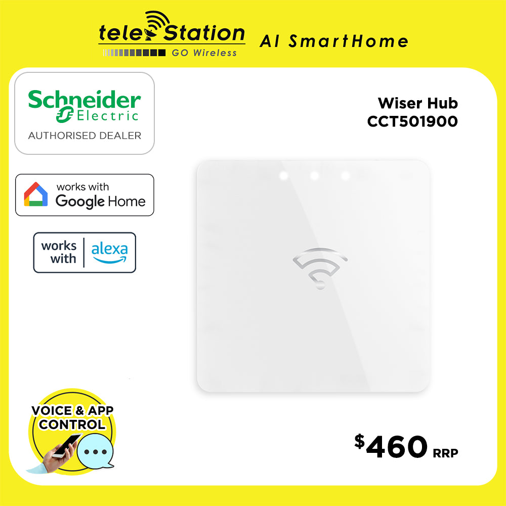 Schneider Wiser Hub CCT501900 Zigbee/IP gateway – Telestation AI SmartHome