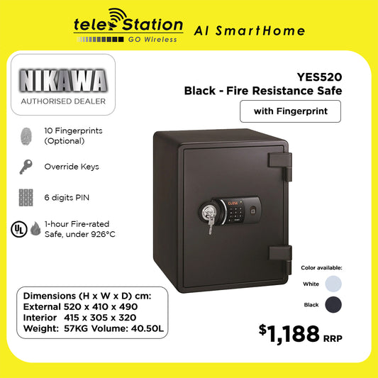 Nikawa YES520 Fire Resistance Safe Box