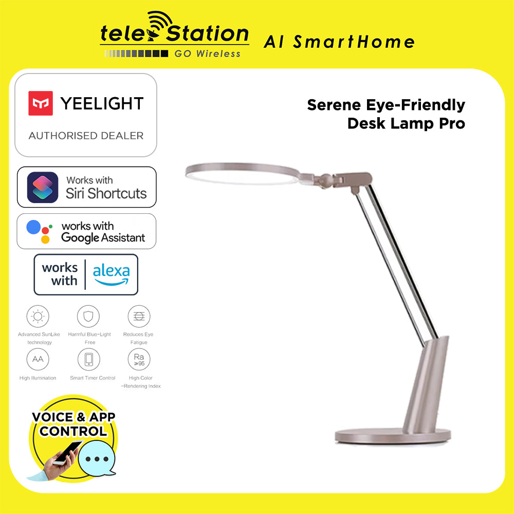 (DEMO) Yeelight Serene Eye-Friendly Desk Lamp Pro – Telestation AI ...